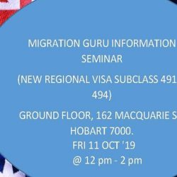 Migration Guru Hobart Seminar