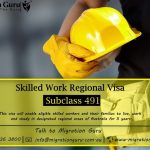 Skilled Worker Holding Hard hat - subclass 491-494