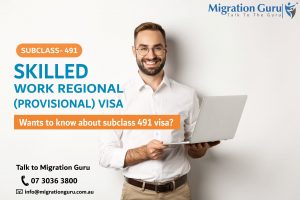 NSW Skilled Work Regional Visa (491)  