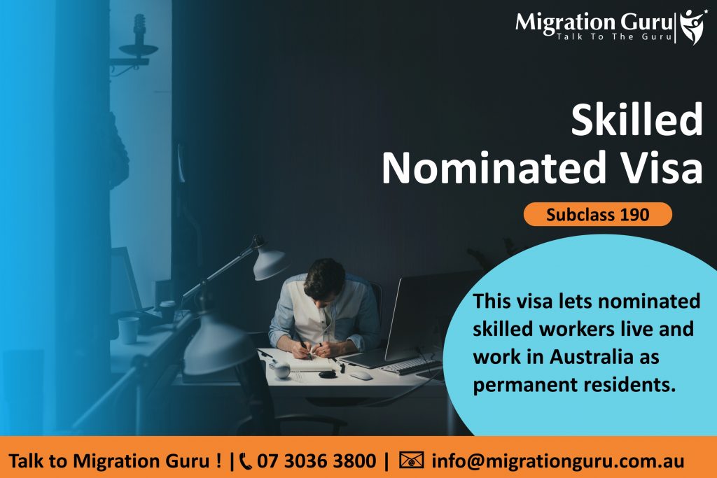 skilled nominated visa- Australian Visa Application Process Update