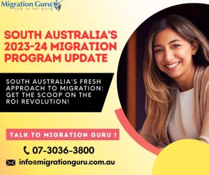 South Australia has opened its migration program for 2023-24