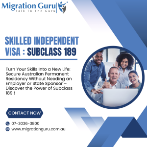 Subclass 189 Skilled Independent Visa