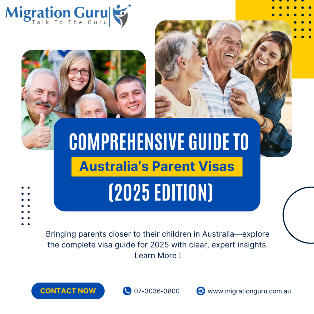 Comprehensive Guide to Australia’s Parent Visas (2025 Edition)