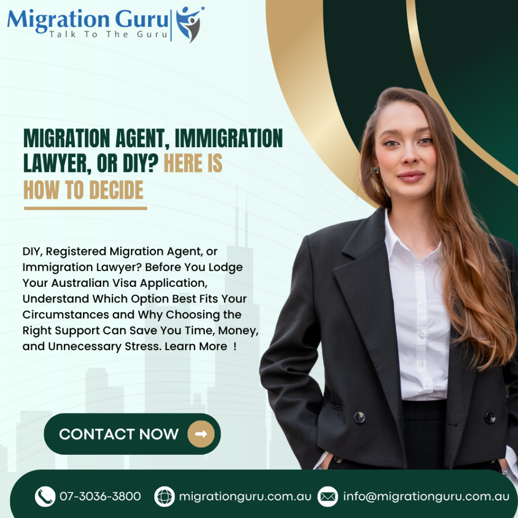 Migration Agent vs Immigration Lawyer vs DIY: Which Option Is Right for You?